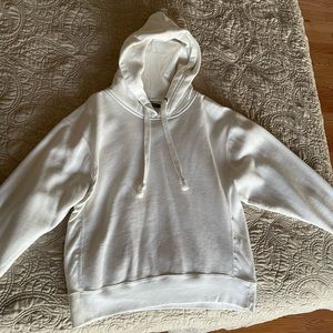 White hoodie